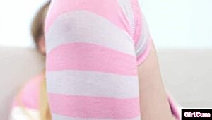 skye angel creams his cock like good slut