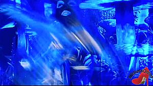 spiderbabe unleashes her sexy halloween tricks!