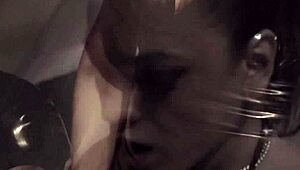 Latex Shemale Explodes Cum - Dare to Taste Her Load?