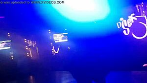 18yo latina slams intense table dance