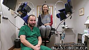 kalani luana spreads backstage as cum blasts her tattooed tits pov