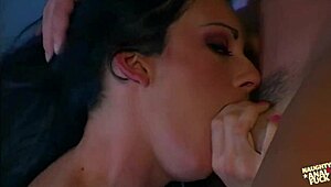 skinny bitch's puffy clit and nasty asshole fucked rough with cum in mouth