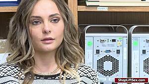 19yo shoplifter blonde deepthroats lp officer cock office hardcore 😩🍆