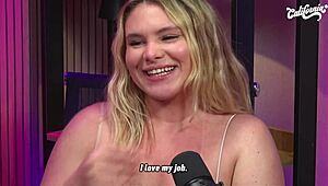 brazilian hottie flaunts feet then masters sloppy deepthroat lesson