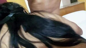 Lucky Uber Moto Driver Pounds Big Ass Latina's Throat in Public