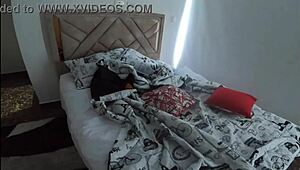 stepsis sneaks into my condo dances teases then cums begging for it jhodez1