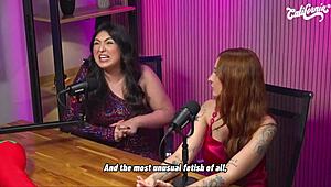 brazilian hottie flaunts feet then masters sloppy deepthroat lesson