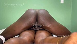 dripping wet pussy spread wide for monster bbc edge of bed doggystyle creampie pounding