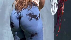 i crave my hot neighbor's delicious ass-shaking routine daily