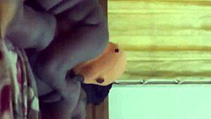 wildsexfrica shows off my thick curvy fat ass gf huge tits shaking