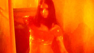 I feel power surging as s rips my clothes in sensual striptease dance