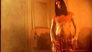 I feel power surging as s rips my clothes in sensual striptease dance