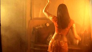 I feel power surging as s rips my clothes in sensual striptease dance