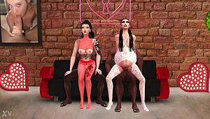 sims 4 prego milf kate ina chunga share big black monster cocks in orgy