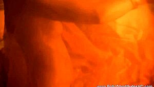 I feel power surging as s rips my clothes in sensual striptease dance