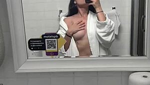 Stepmom Fingers and Scissors Stepdaughter's Big Ass