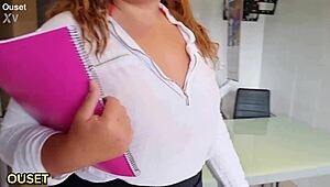 blonde schoolgirl with huge ass gets fucked hard by math teacher in miniskirt pov