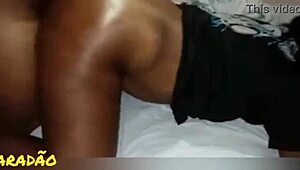 Filling her tight ass full of hot cum!