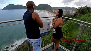 paty bumbum spots alex lima's bulge at work can't resist sucking