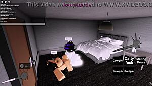 i can't stop fucking this hot roblox fan slut bent over doggystyle