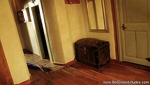 indian milf strips naked dancing erotically ripping clothes off 🔥🕺