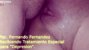 erika hdz plays horny nurse treating eager patient in hospital.