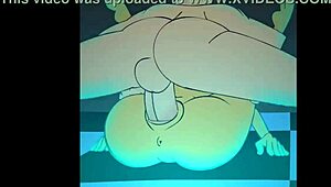 Necrodancer's vagina filled with hot creampie edit close-up