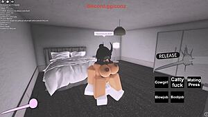 i can't stop fucking this hot roblox fan slut bent over doggystyle