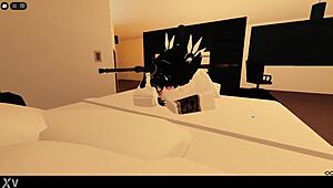 Boyfriend Forces Vaginal Fuck on Roblox?