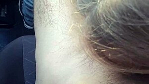 i slobber deep on taxi driver's cock to skip the fare payment