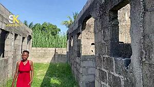 girl, feel this carpenter pounding your narrow ass doggystyle from behind outdoors?