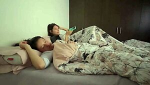 my best freind sad we snuggle her husbands bed