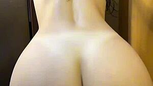 roommate gives LAP DANCE then FUCK outta SHOWER bent over doggystyle