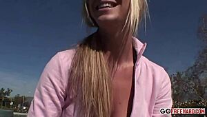 brooke banner teases alex before he fucks her senseless