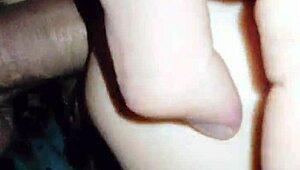 One wild house party night, after wine and flirty glances, I fuck the stocking milf wife in POV