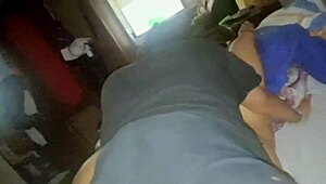 Colombian Neighbor Girl Deeply Rimjobs And Opens Ass For Thick Cock