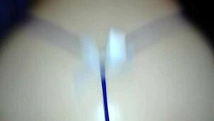 Big Booty Bent Over in Lingerie Stockings