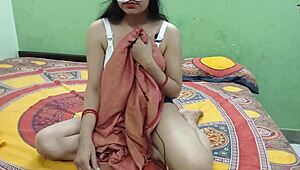 bhabhi unleashes her thirsty youth in intense indian fucking session part three