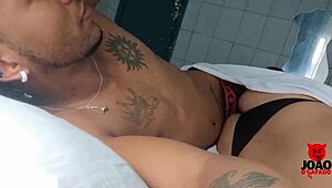 joao o safado wakes the shaved pussy girl with his hard cock inside her