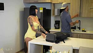 Virgin Luna Vitaler skips class for first time fuck with Danner Mendez