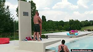 slut babe's ass gets brutally reamed anally until she squirts