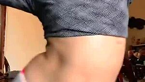 mature milfs pull clothes aside showing panties and ass cracks