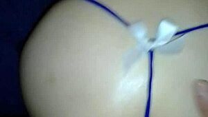 Big Booty Bent Over in Lingerie Stockings