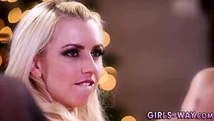 Don't stockings make these small tit lesbians scissor even hotter?