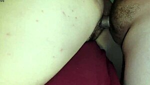 check out this juicy latina cuñada's big hairy pussy up close homemade pov