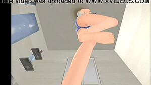Intense Bathroom Fetish MMD Misadventures