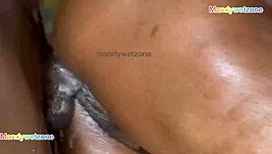 Coming home to slam her horny dripping wet pussy creampie explosion