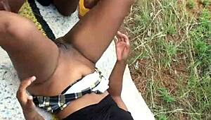 i'm obsessed with this ebony cheerleader