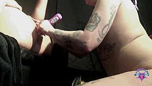 blindfolded teasing balls licking sucking milking big cock tight asshole pawg anal dildo play.