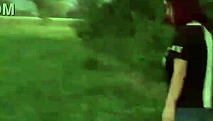 cute chubby latina morrita sneaks off to fuck her lover in the hill outdoors